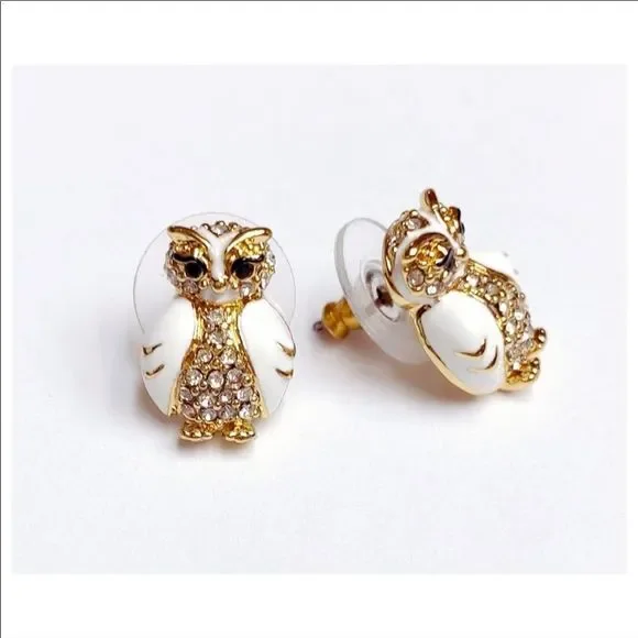 Kate Spade Starbright Owl Earrings - Picture 5 of 5